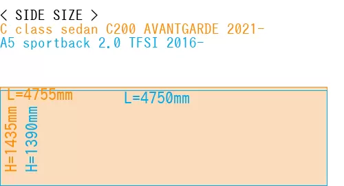 #C class sedan C200 AVANTGARDE 2021- + A5 sportback 2.0 TFSI 2016-